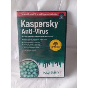 Kaspersky Anti-virus software 1997-2010, Windows XP, Vista, 7 | NEW, SEALED